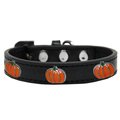 Mirage Pet Products Pumpkin Widget Dog CollarBlack Size 10 631-26 BK10